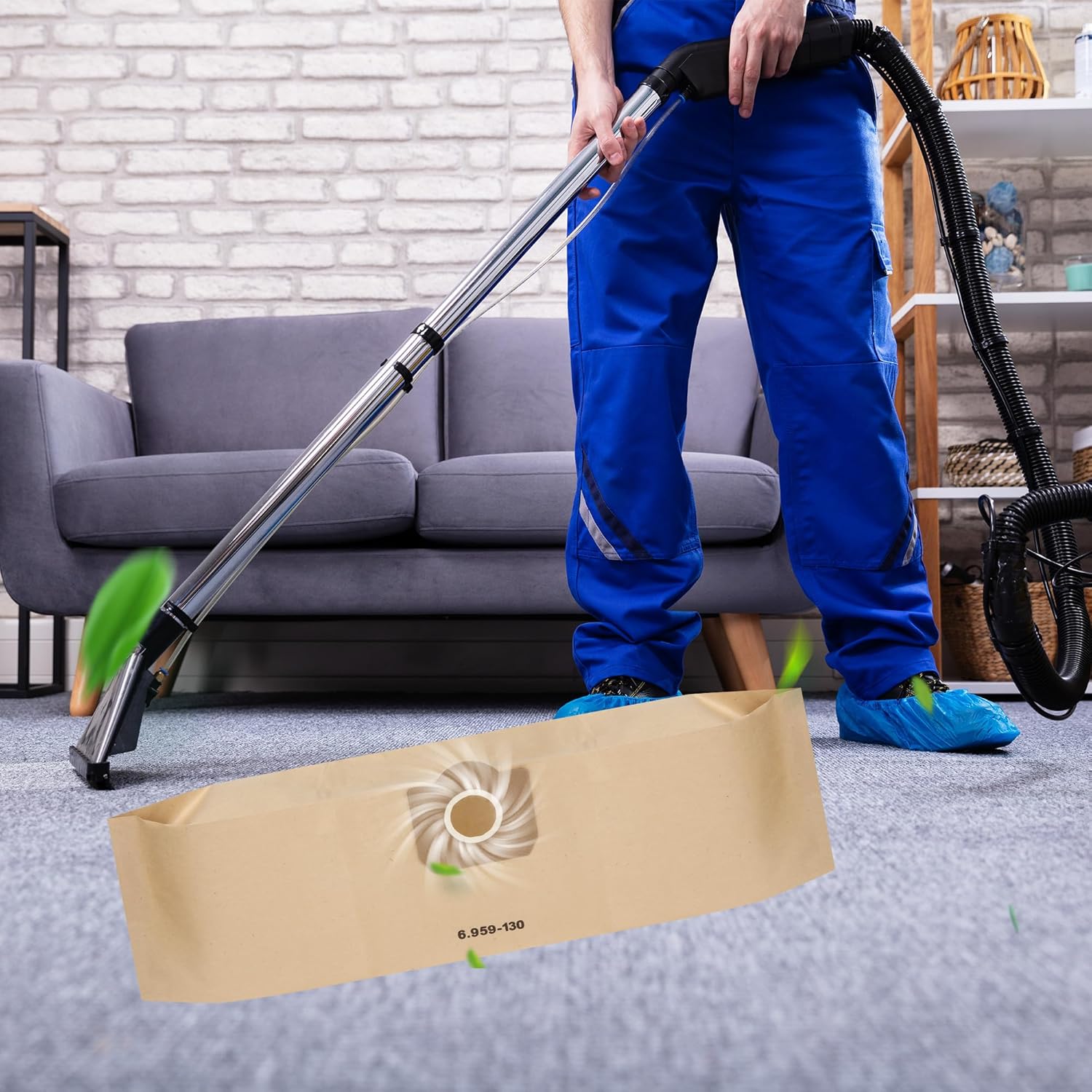 Staubsaugerbeutel für Karcher 6.959-130.0 WD3/WD3P/MV3/A2201/A2204/A2534/SE 4001/SE 4002, Kärcher NT 251, A 2200, A 2206 X