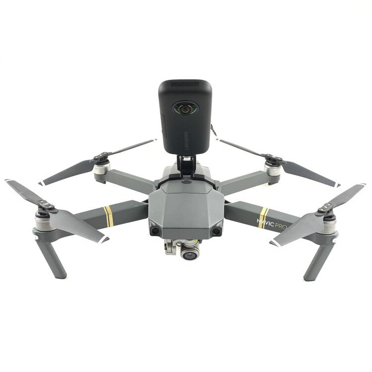 Insta 360 en x kamerabeslag panoramisk sportskamera 360 graders vr topmonteringsholder fast klemadapter mavic pro 2 pro zoom