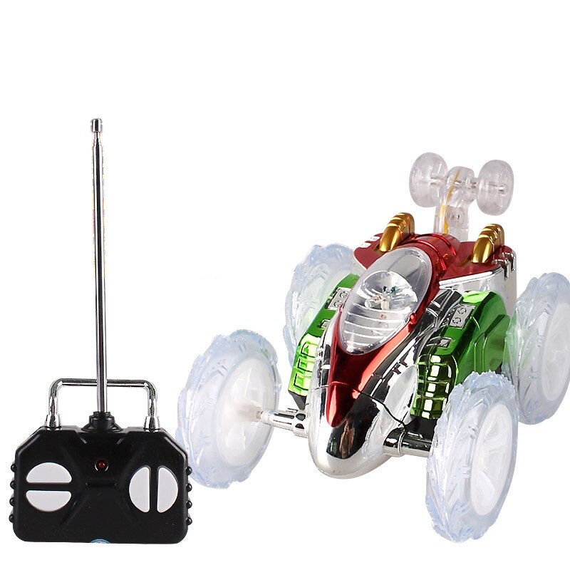 Lustige Mini RC Auto Fernbedienung Spielzeug Kunststück-Auto Monster- Lastwagen Radio Elektrische Tanzen Drift Modell Rotierenden Rad Fahrzeug Motor-