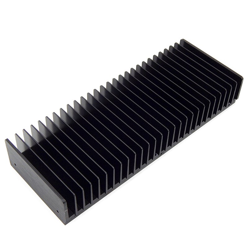 Diy Radiator Aluminium Heatsink Voor Versterker Elektronische Warmteafvoer Cooling Cooler 300*50*85Mm Koellichaam