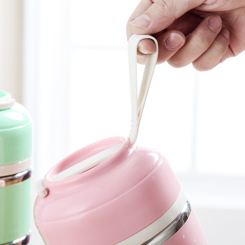 Leuke Japanse Thermische Lunchbox Lekvrije Rvs Bento Box Kids Draagbare Picknick School Voedsel Container Keuken Benodigdheden