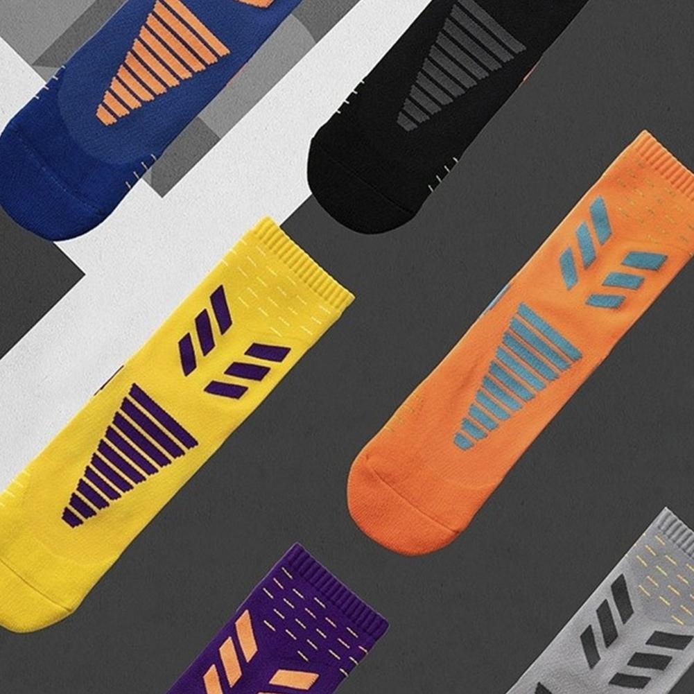 1Pair Cycling Thicken Men Basketball Socks Deodorant Quick-drying Breathable Running Male Sports Long Tube Sock