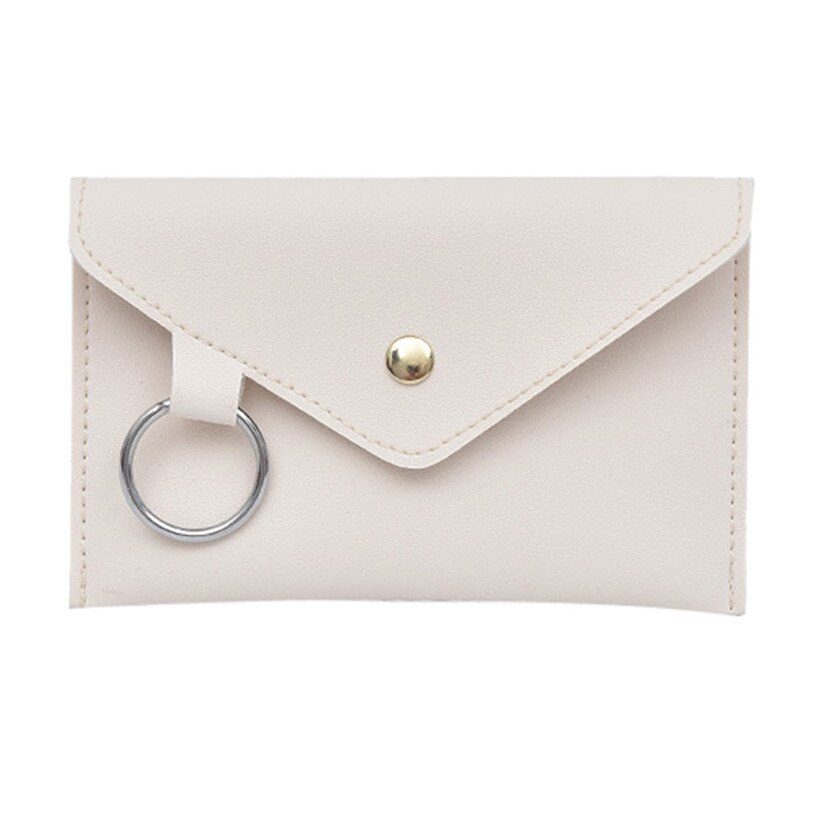 Riñonera cuadrada con hebilla de cinturón de cuero para mujer, bolso para teléfono, Bolosa,: White