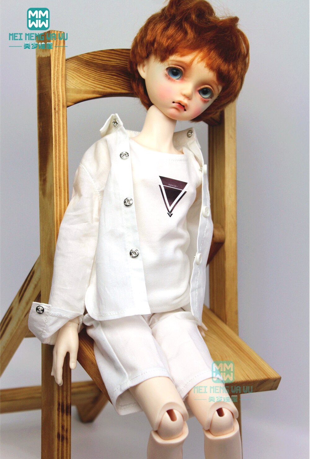 Ropa para muñecas BJD 1/4 43 cm , camisetas interiores Accesorios