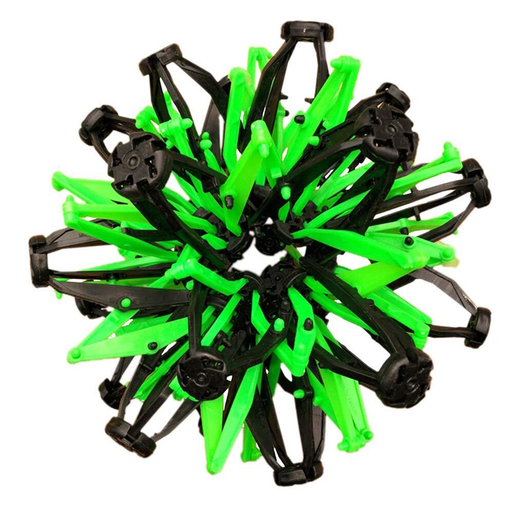 Baby Kids Throwing Ball Shrinking Ball Sphere Toy kindergarten telescopic Expanding Ball Toys for Children Adults: Green