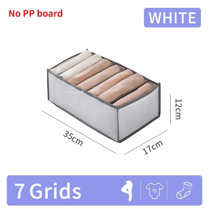 Closet Pants Organizer Cabinet Storage Organizer Box Storage Clothes Organizer For Underwear Sock Shirt Jeans Pants Organization