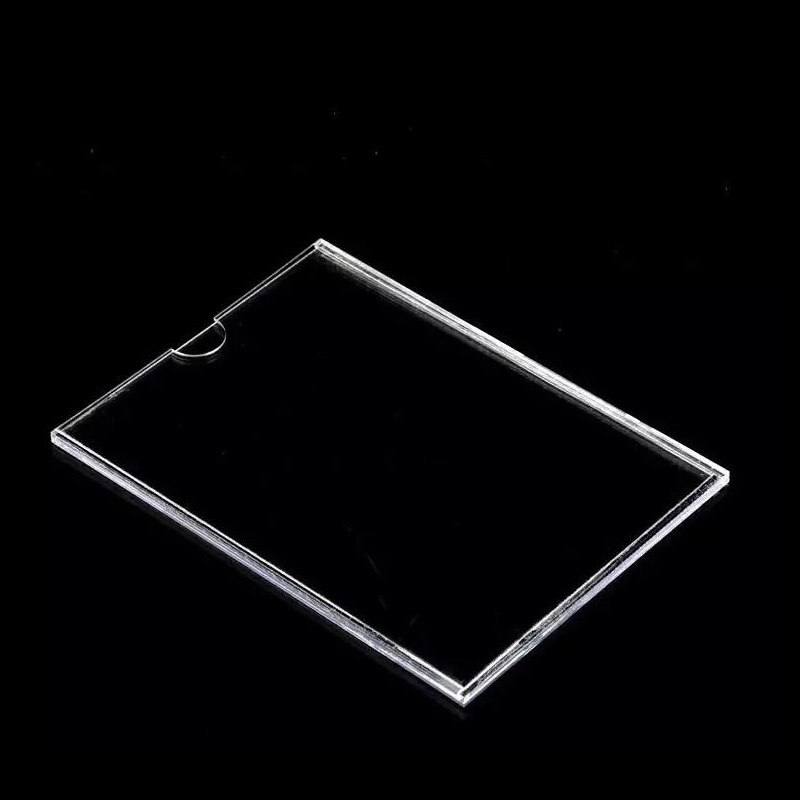 6 Sizes Clear Photo Frame Acrylic Frame Display Card Postcard Holder Rectangle Picture Frame DIY Artistic Photo Poster Frames