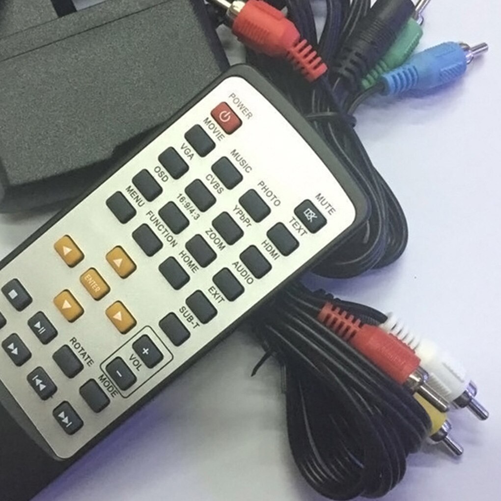 pieno HD 1080P media giocatore Center Multi media video giocatore HD SD SDHC MMC Schede di Controllo Remoto USB UE/noi/UK/AU Spina