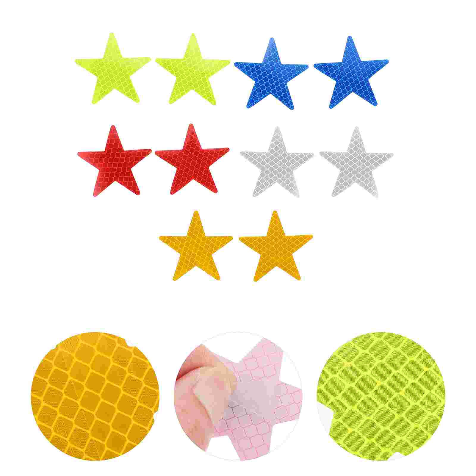 20pcs Delicate Car Bumper Decals Stylish Warning Decals Premium Label Stickers