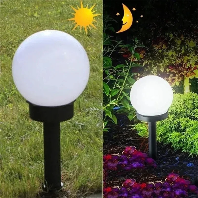 9pc luz solar ao ar livre luz solar do jardim caminho solar paisagem luz à prova dwaterproof água solar lâmpada do gramado para casa quintal pátio garagem