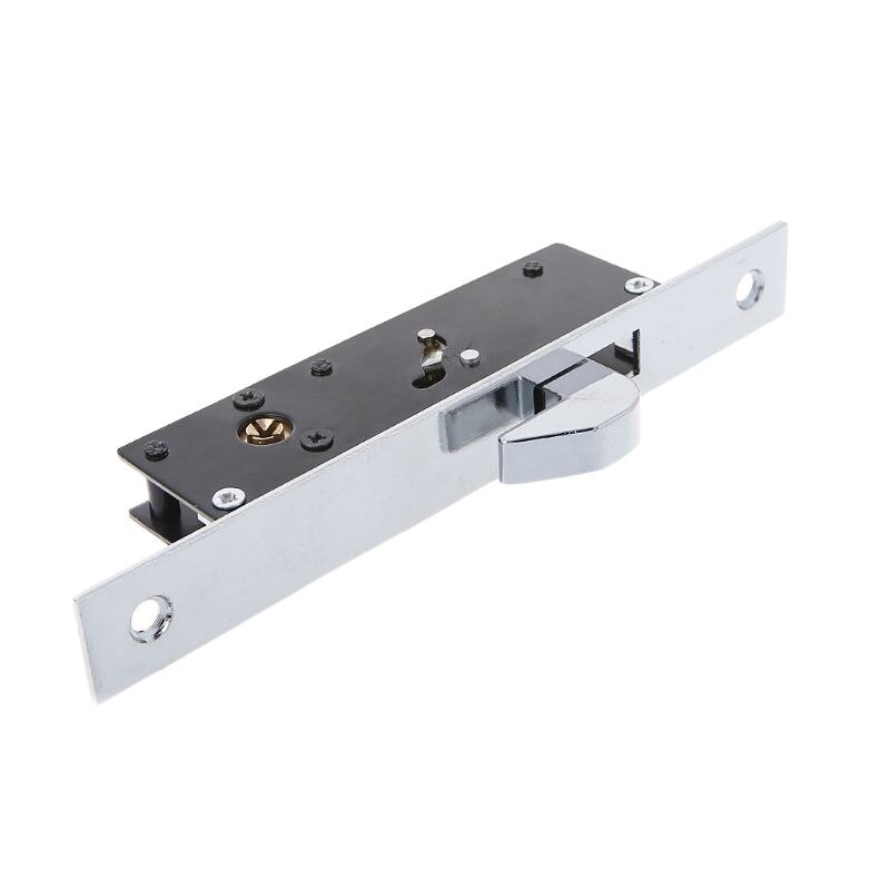 Duurzaam Aluminium Schuifdeur Haak Lock Cross-Vormige Sleutel Bolt Sloten Voor Ingelijste Glazen Deur