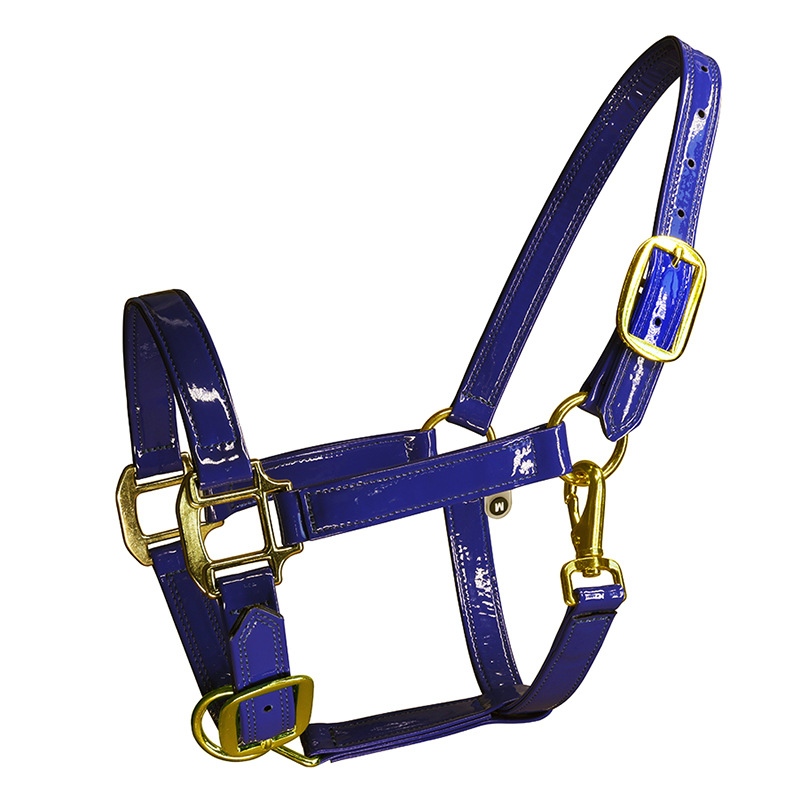 Adjustable Horse Halters Microfiber Leather Equestrian Equipment Horse Bridle Head Collar Horseback Strap Stable Protective: Orange