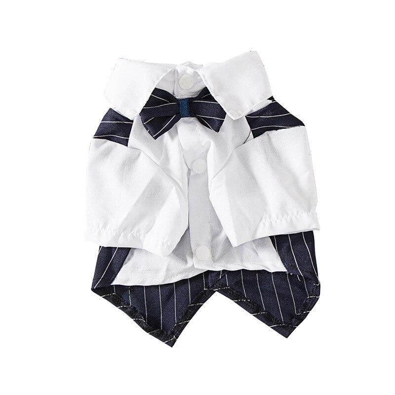 Beau Costume de fête pour chien et chat, vêtements solides à la , veste pour animaux de compagnie pour chats, petits chiens, vêtements de fête d'anniversaire et de mariage