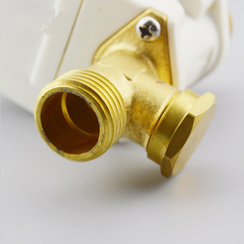 Magnetventil, heißes elektrisches Magnetventil Magnetischer Gleichstrom 12 V N/C Durchflussschalter 1/2 für Wasserluft