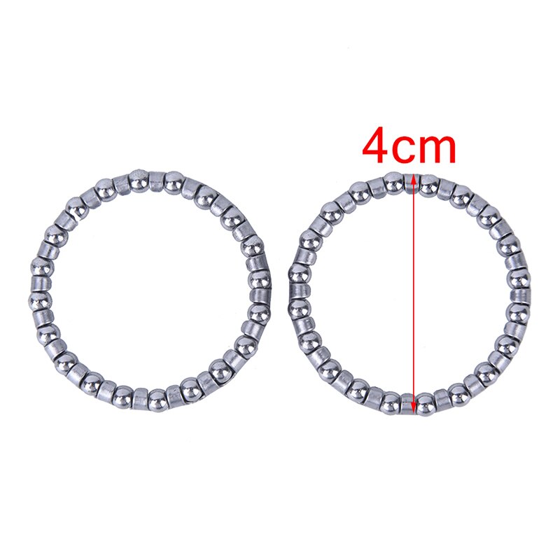 2pcs metal silver Bicycle Bike Headset Caged Ball Bearing Race Cycling Bearing