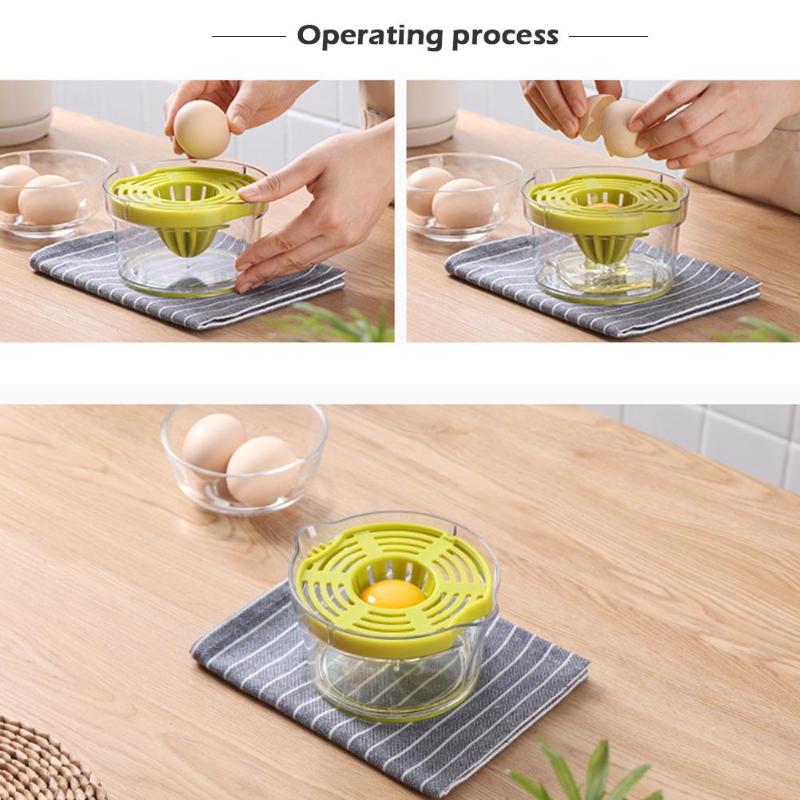 Multifunctional Lemon Squeezer Manual Hand Lemon Juicer Egg Yolk Separator Lemon Lime Squeezer Eco Friendly Manual Citrus Press: Default Title