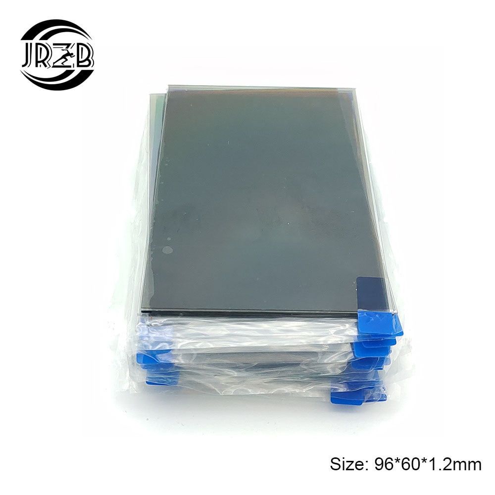 2 Stuks 96*60*1.2Mm Reparatie 4 Inch Projector Led Mini Projector Isolatie Glas Gepolariseerde Film