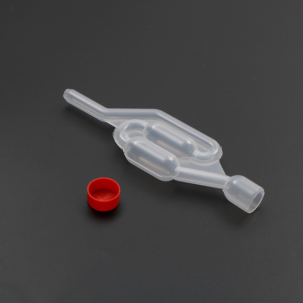 1pc Plastic Air Lock Home Brew Wine Fermentation Airlock Home Brew Air Lock Check Valve Water Sealed Valves
