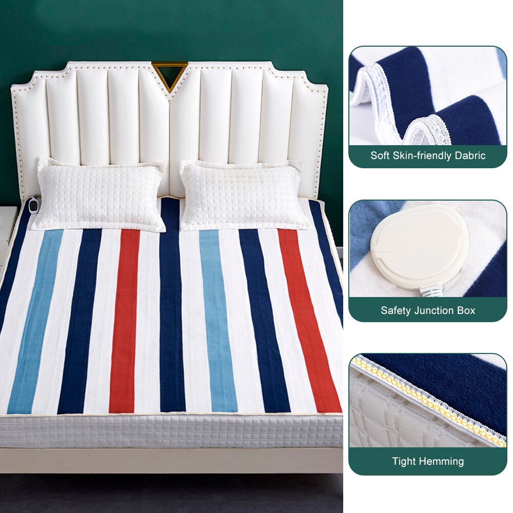 Deken Verwarmd 220V Elektrische Matras Dikker Thermostaat Elektrische Dekens Veiligheid Elektrische Verwarming Deken Warm Verwarmde Plaid