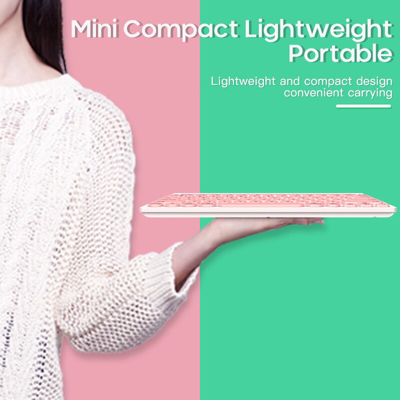 1pc Newest Portable Bluetooth Wireless Keyboard For IPad/IPhone/Macbook Tablet PC Mini Keyboard For Android IOS Windows