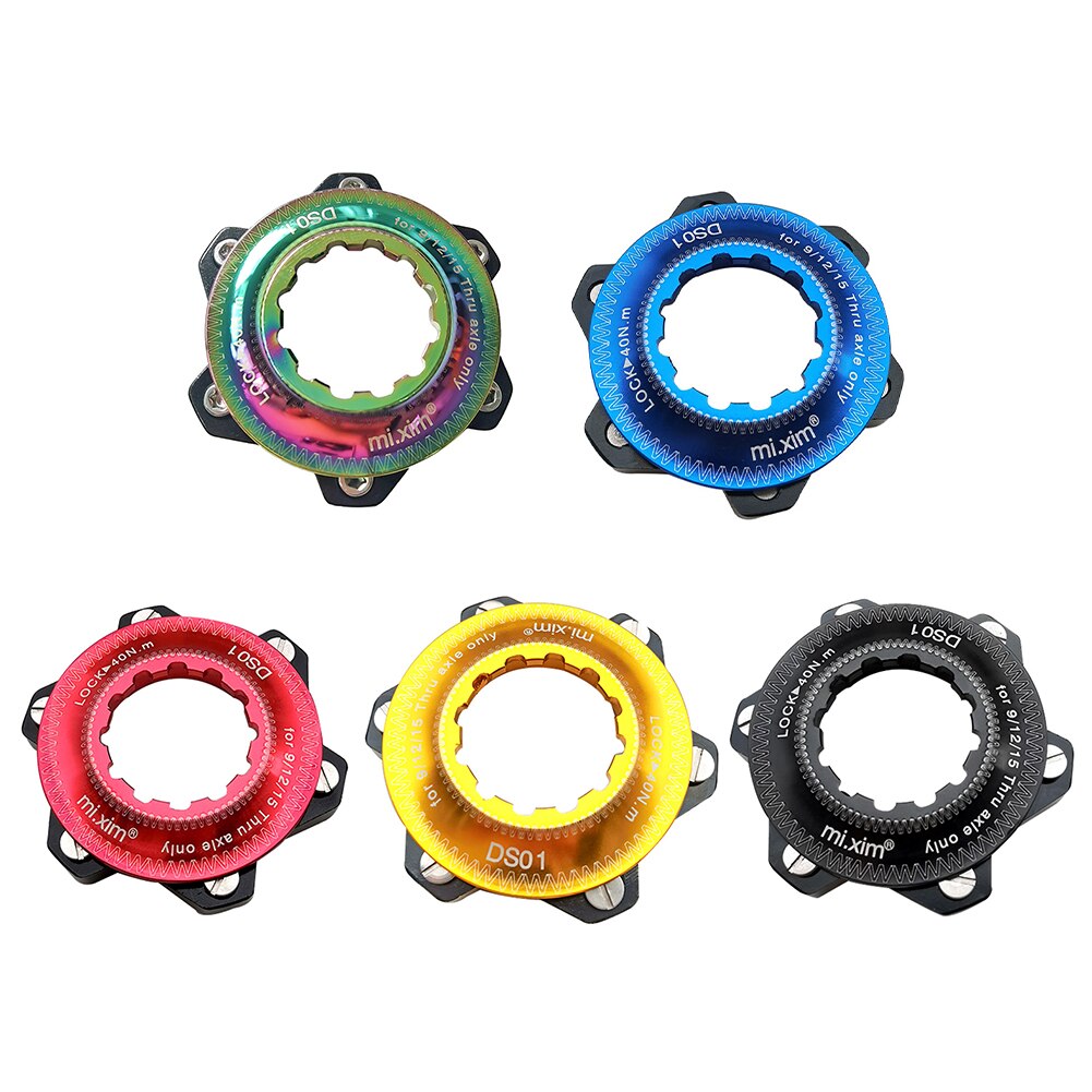 Bicycle Centerlock To 6-Hole Adapter Bike Hub Center Lock Conversion Tool 6 Bolt Disc Brake Rotor Cycling Accessories