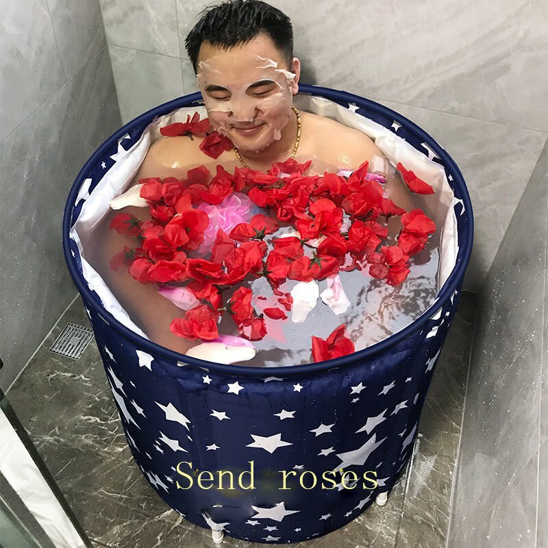 Baignoire adulte pliable seau de bain ménage seau de bain grand enfants baignoire baignoire baignoire vapeur baignoire