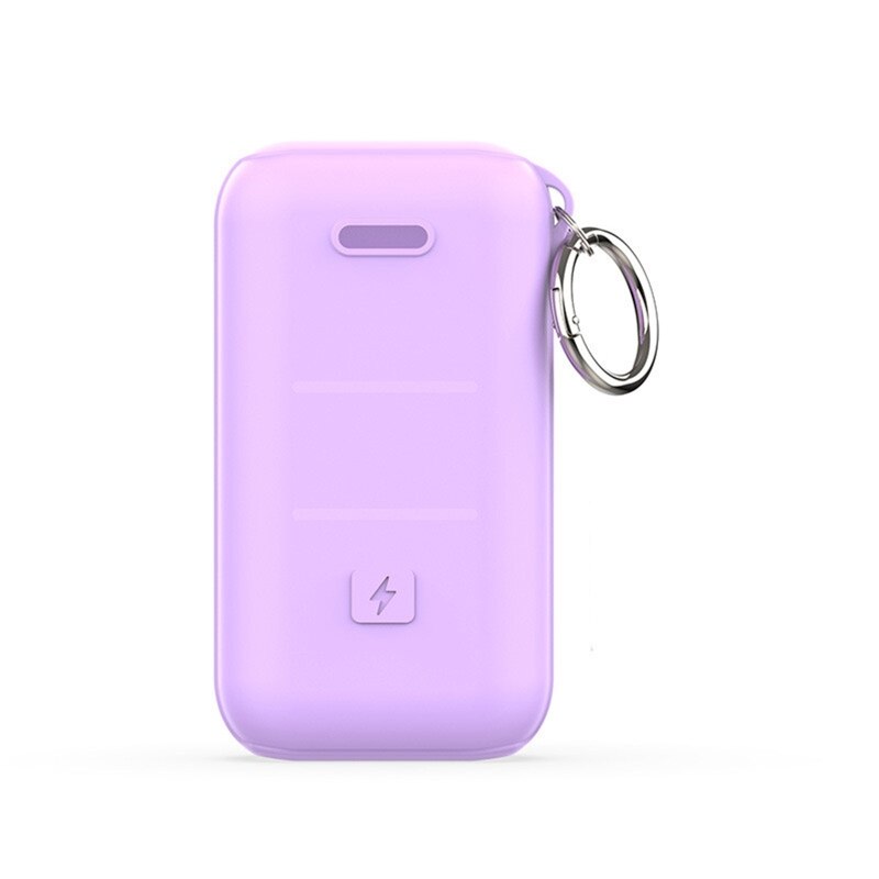 Bescherm Case Voor Xiaomi Mobiele Power 10000Mah PB1030M 33W Pocket Versie Pro Mini Powerbank 10000 Draagbare Oplader: Purple