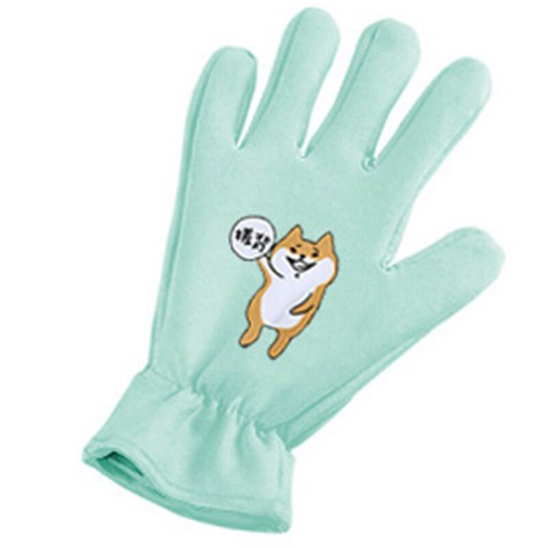 Silikon Katze Handschuhe Für tiere Hundesalon Katzen Kamm Reinigung Entfernung Haar Pinsel Massage Haustier Zubehör Haar Versorgung: Blau links Katze Handschuh