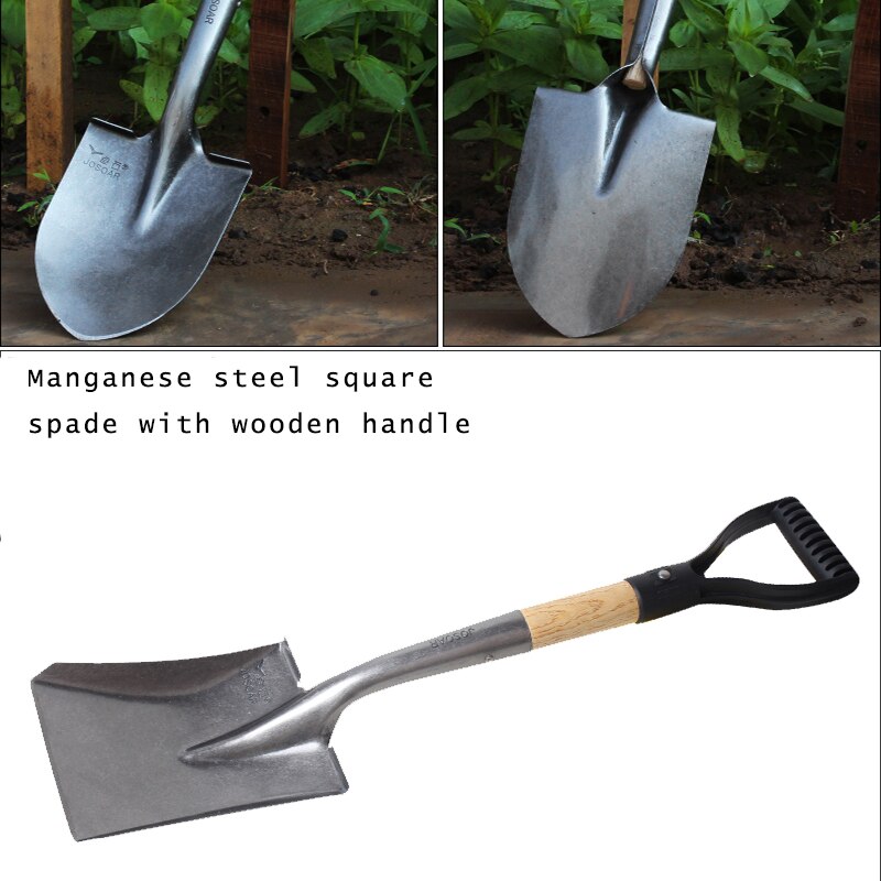 Spade Tools Small Farmers Use Shovels Plant and Raise Flowers Garden Domestic Gardening Spades Outdoor Farm Implements Digging
