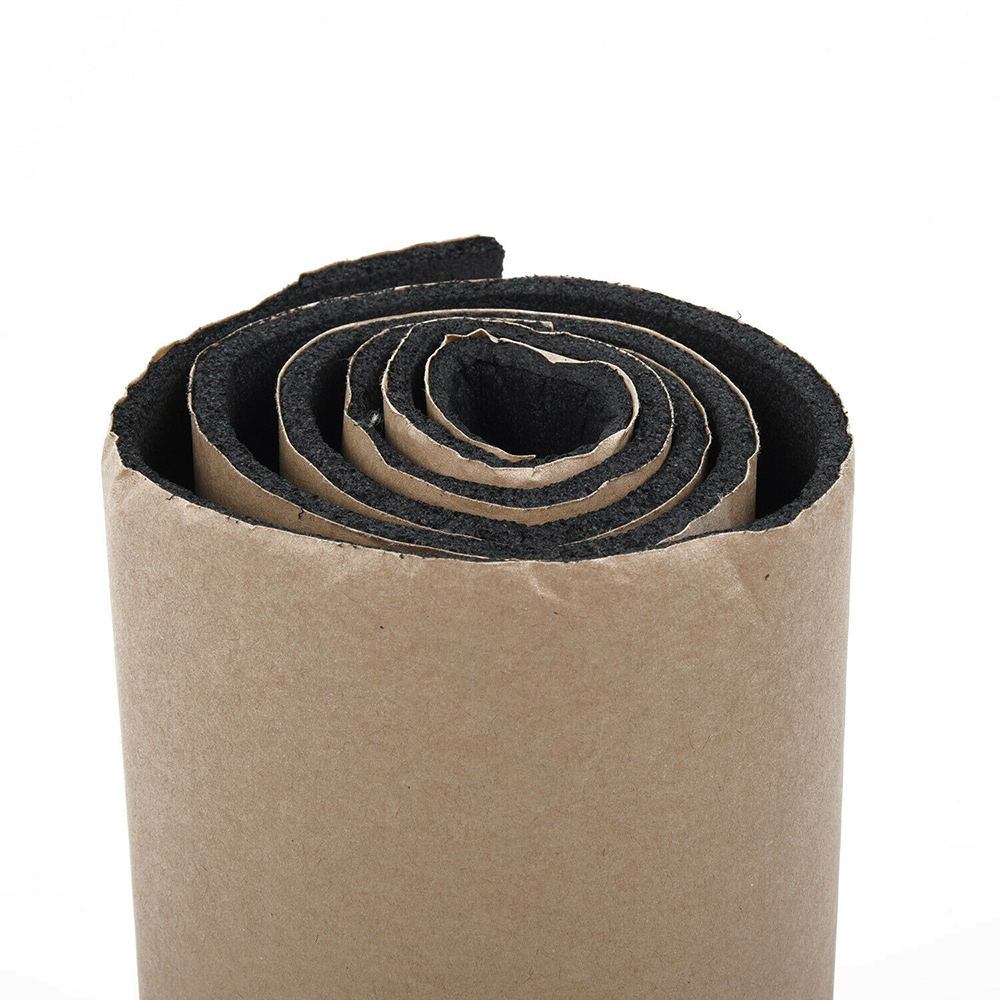 1/2 kpl 3mm auton pakettiauto äänieristys vaimennus eristys vaahto 100*20cm suoja auto äänieristys vaimennustarvikkeet