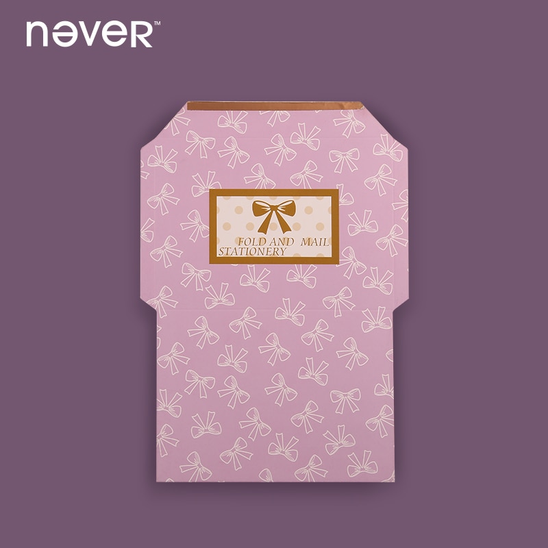 Never fold and mail Authentic Color Envelopes Post It Notes Love Paper Letter Set Stationary Paper Love Letter Writing Paper