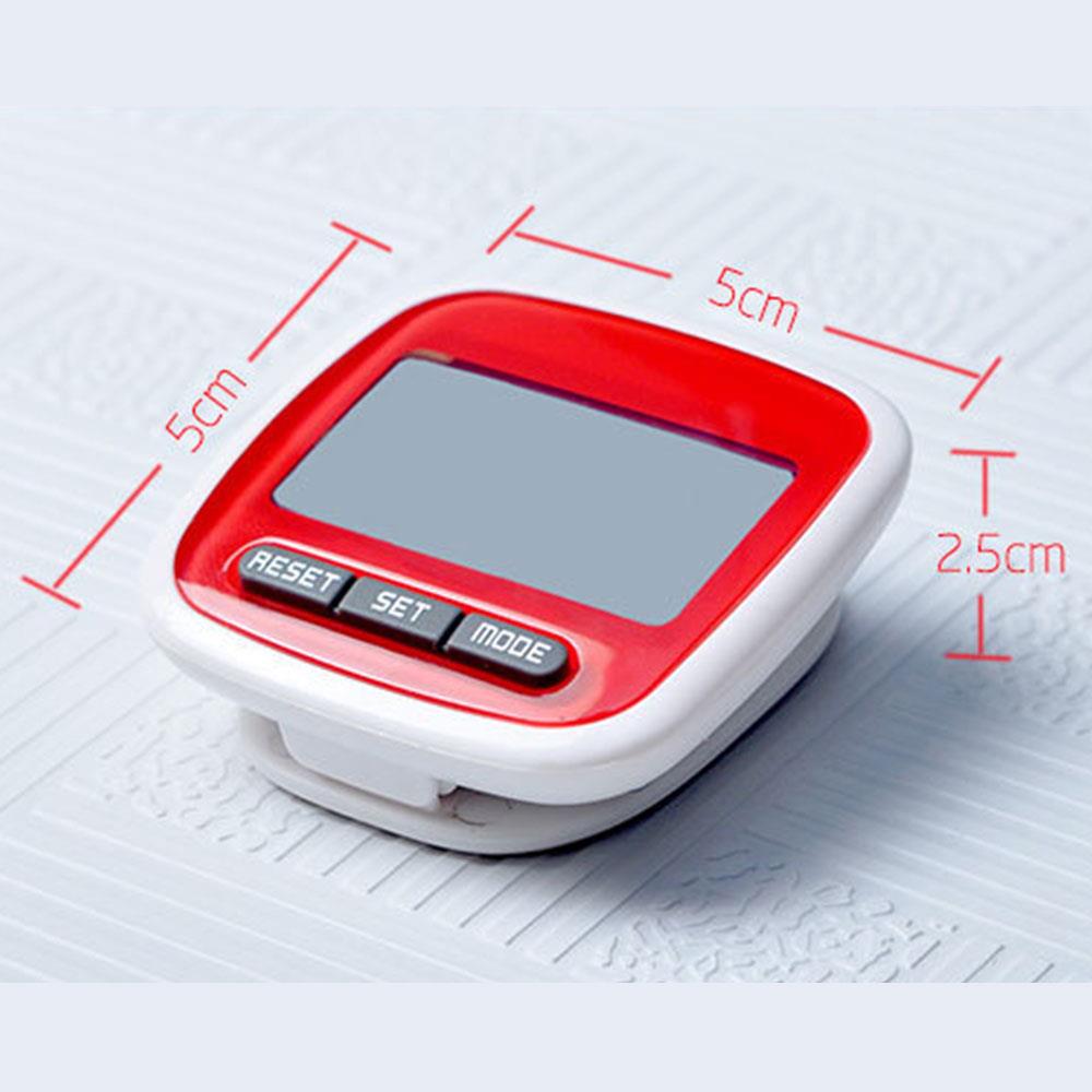 Electronic Running Counter LCD Walking Pedometer Distance Step Counter Calorie Running Step Pedometer Walking Distance Counter
