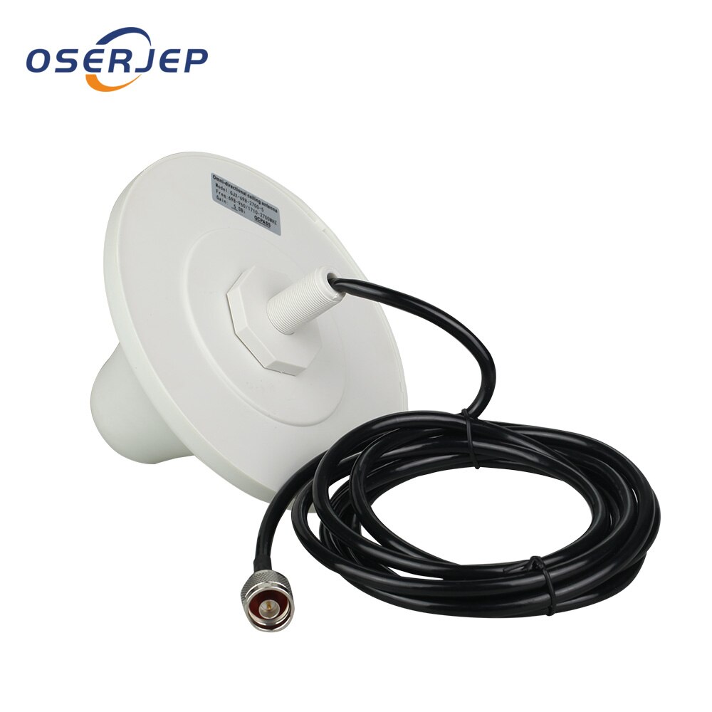 Fullt sett omnidireksjonell antenne signal repeater booster tilbehør til gsm umts dcs aws stk 3g 4g lte 800-2700 mhz frekvenser*