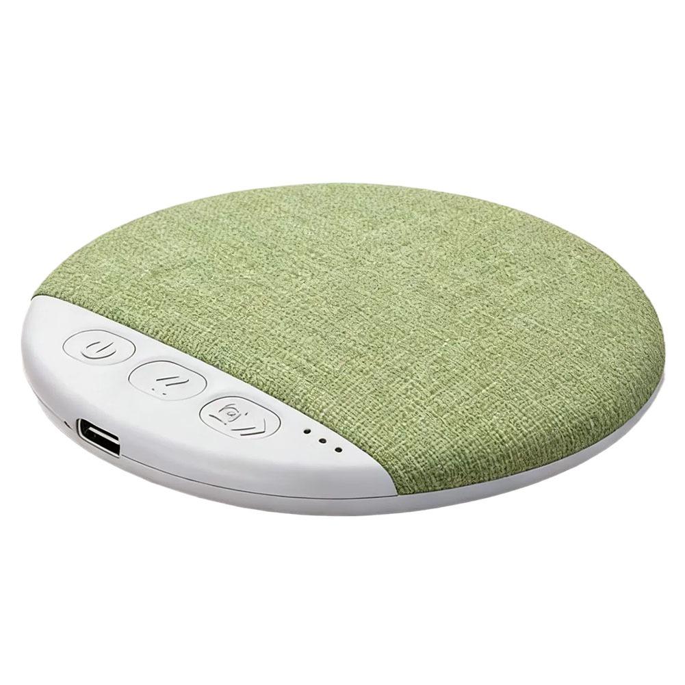 Schlafhilfe Bluetooth-Kissenlautsprecher 5.4 Weißes Rauschen Timer 30 60 90 Min Ultradünner Stereo-Sound Lange Akkulaufzeit: Khaki
