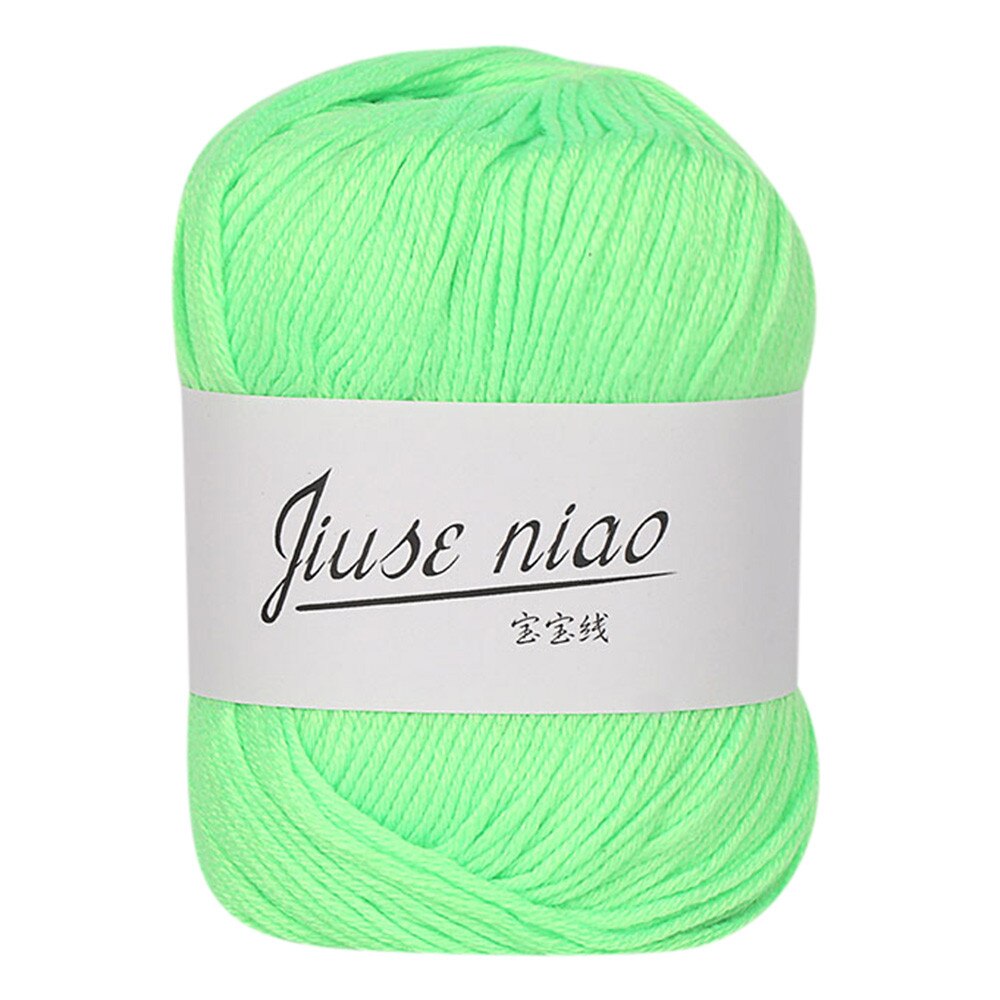 1Pc Hand-Gebreide Wollen Garen Winter Baby Huidvriendelijke Katoen Gehaakte Katoenen Draad Bal Huishouden Gebreide Kasjmier garen