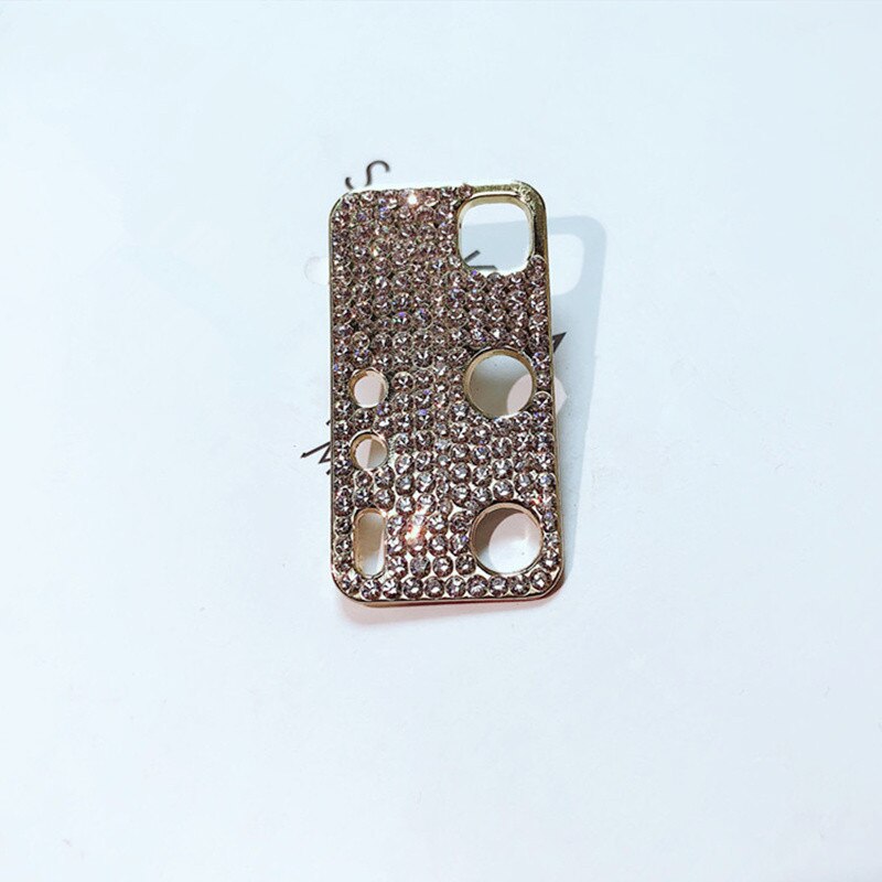 For Samsung S20 Ultra S20 Plus Telefon Lens Protective Cover 3D Rhinestone Glitter Camera Lens Film Protector Case Obudowa Etui