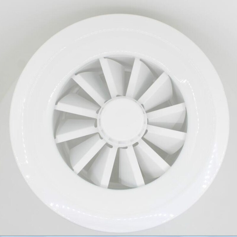 200mm250mm Air Vent Grill Cover Aluminum alloy adjustable swirl diffuser Round Diffuser Ducting Ventilation Cover