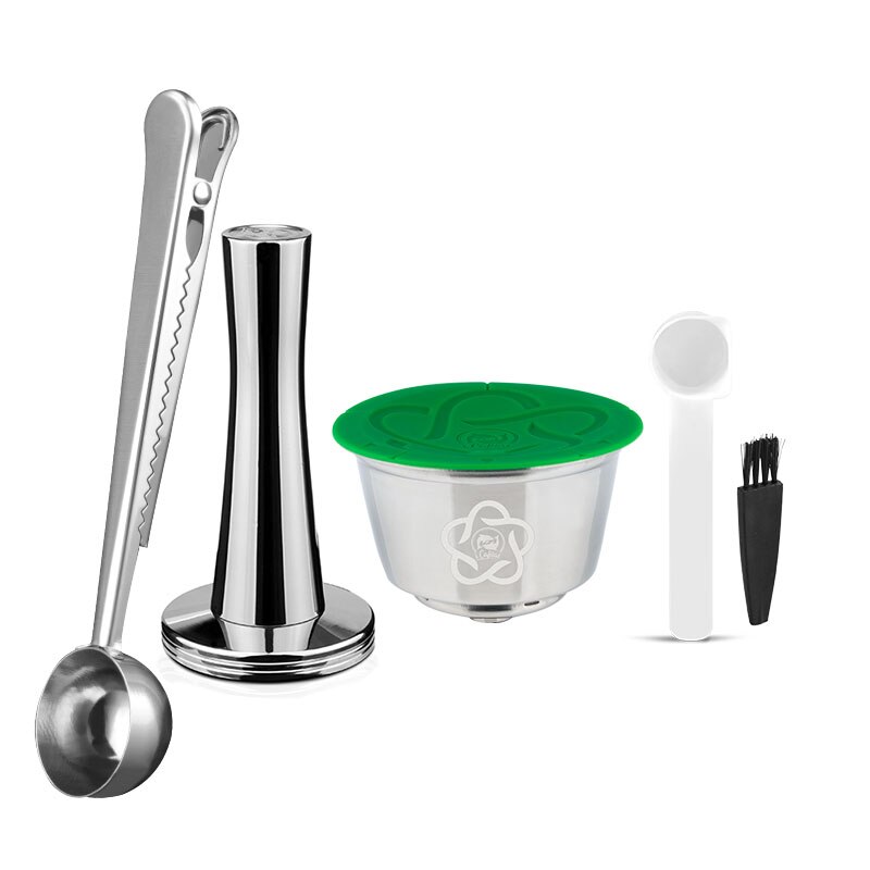 Cápsulas de café reutilizables con filtro de acero inoxidable para el hogar, cápsulas de café con múltiple, cómodas y a la , para Dolce Gusto, novedad de: Multicolor