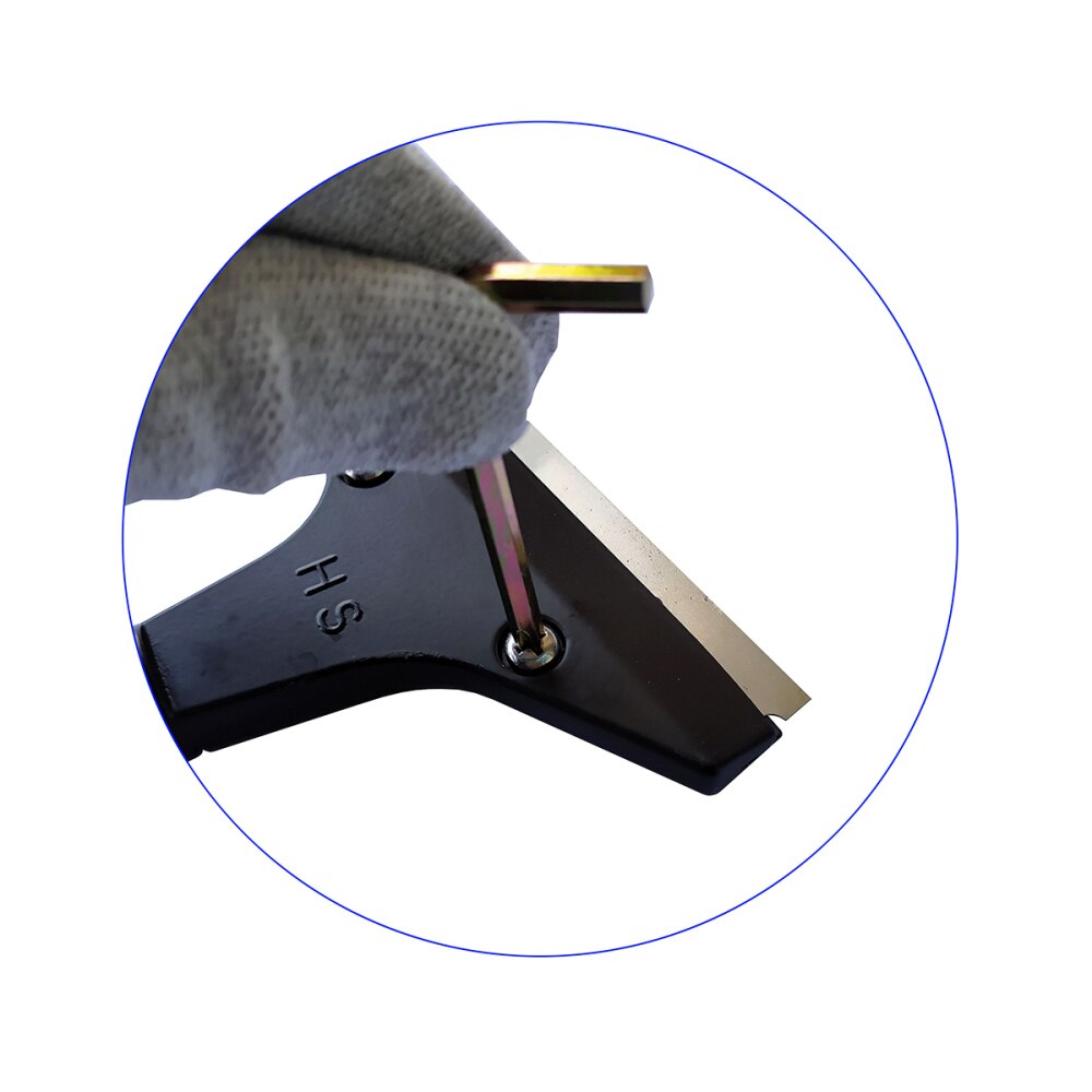 Kraftig gulvsparkel 20 stk blad gipsskrape for vegg keramiske fliser hjørne spade søm lim tape renseverktøy  e29+20m