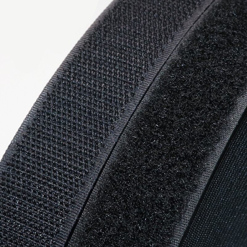 Gancho y lazo blanco y negro de 25mm/rollo de 2 m/par de correas para coser (no adhesivas) MST01/02-3