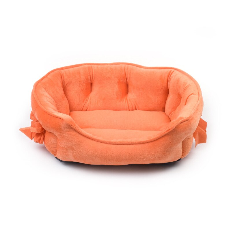 Luxe hondenbank, huisdierbedovertrek, prinsessenkattenmatten voor kleine en middelgrote puppy's, dierenbeddengoed yorkshire, hondenbed: 1 / S