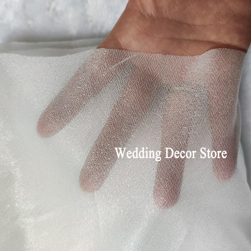 Tulle Sheer Swag Fabric Wedding Drapes Backdrop Curtain Stand Arch Drapery Stair Railing Decoration Photo Booth Background Panel