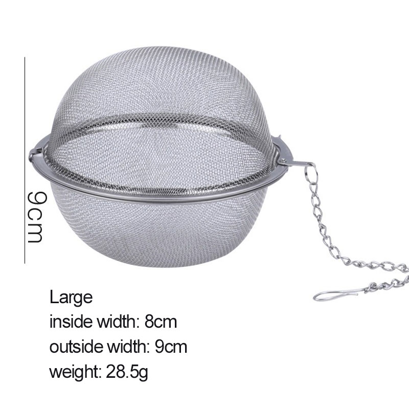 Stainless Steel Tea Ball Infusers Teakettles Ball Infuser Strainer Egg Shaped Tea Locking Spice Ball Infuser Mesh Filter