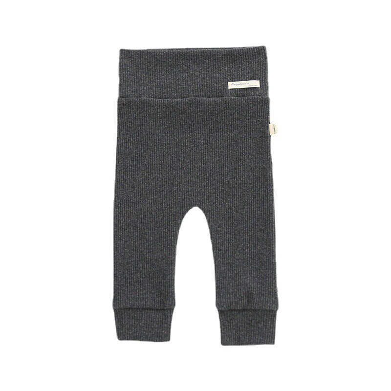 Baby Kleinkind Feste Gestreiften Engen Gamaschen Herbst Winter Warme Hosen Weiche Baumwolle Kleidung Baby Junge Mädchen Kleidung 0-18M: Schwarz / 3-6M 66cm