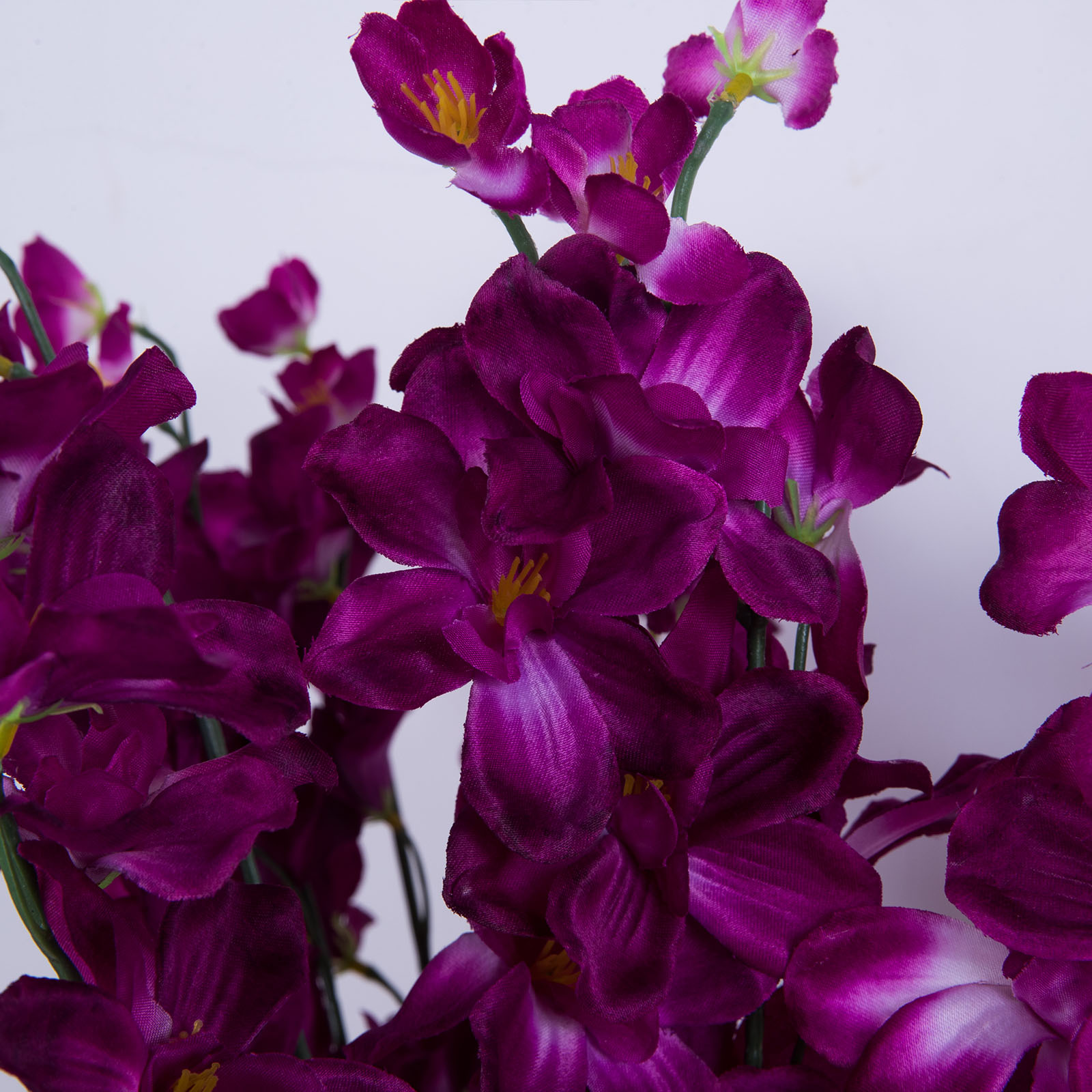NatureMan 5 stuks kunstmatige Delphinium Ajacis bloemen, 86 cm lange steel nep ridderspoor zijden bloem tafel keuken huis tuin feest bruiloft decoratie (roze