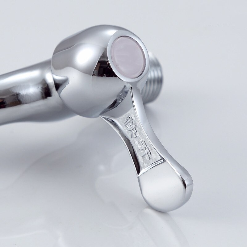 1PC Washing Machine Faucet Mop Tub Tap Outdoor Wall Mounted Tap for Cold Water Bibcock Tap