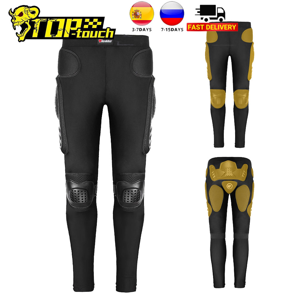 HEROBIKER Motorcycle Pants Long Armor Motorcycle Motocross Pants Ski Skating Cycling Motocross Protective Gear Hip Protector