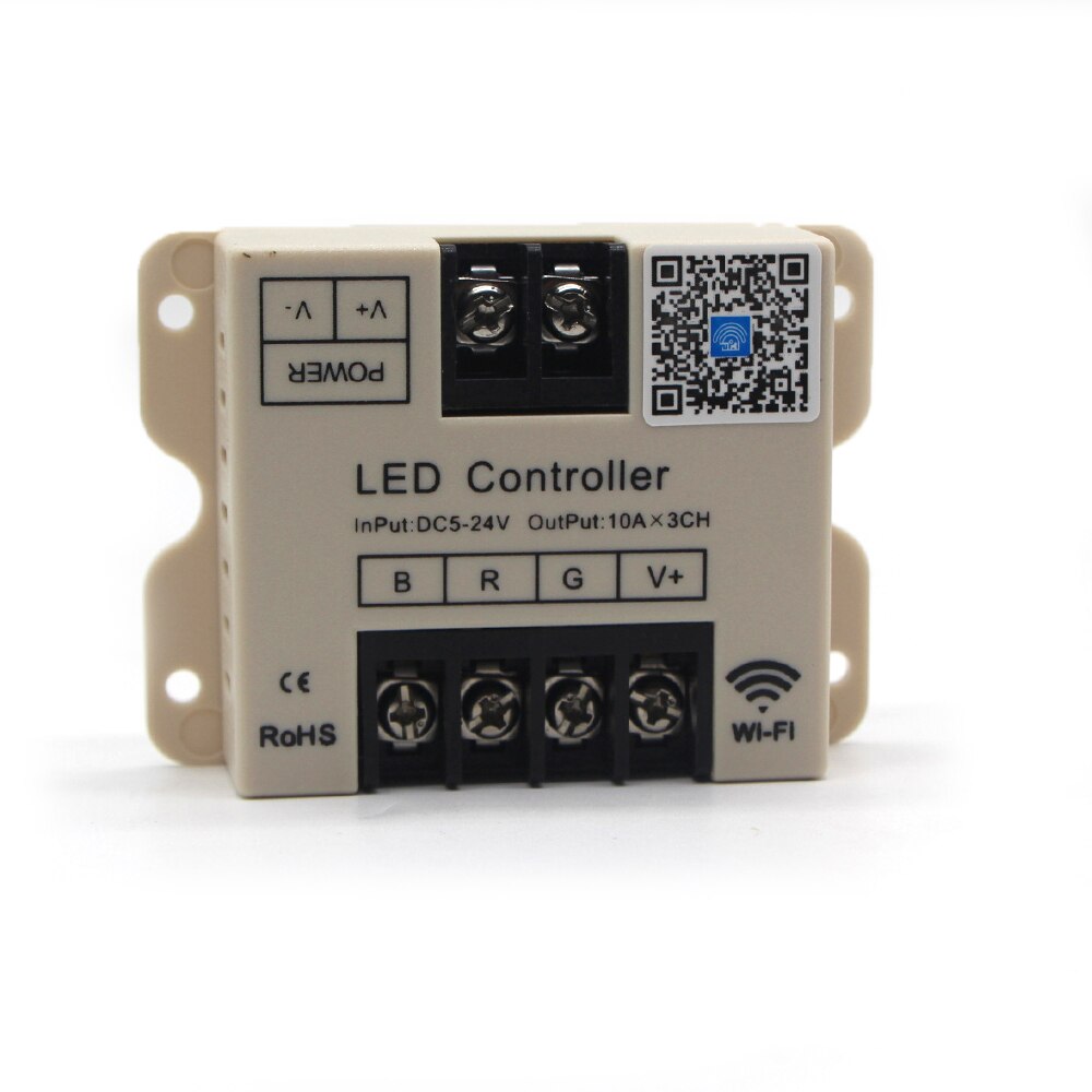 DC5-24V High Speed 50A /30A wifi 5IN1 LED strip smart Controller IOS Android For Single color/CCT/RGB/RGBW/RGB+CCT Led Strip