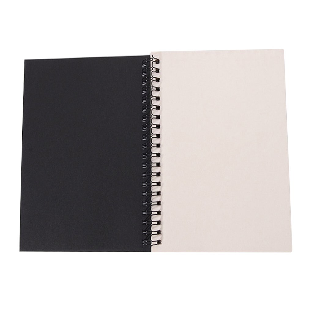 Papel Kraft clásico cuaderno de bocetos garabatos cuaderno en blanco bobina cuaderno dibujo cuaderno para pintar: C