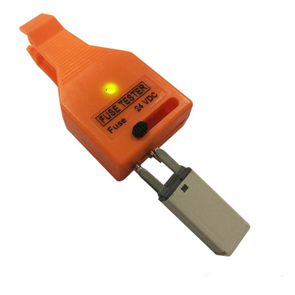 Mini Portable 2 in 1 Car Blade Fuse Tester Multifunctional Checking Easy to Use Blade Fuse Checker Puller Tool for Testing Fuse